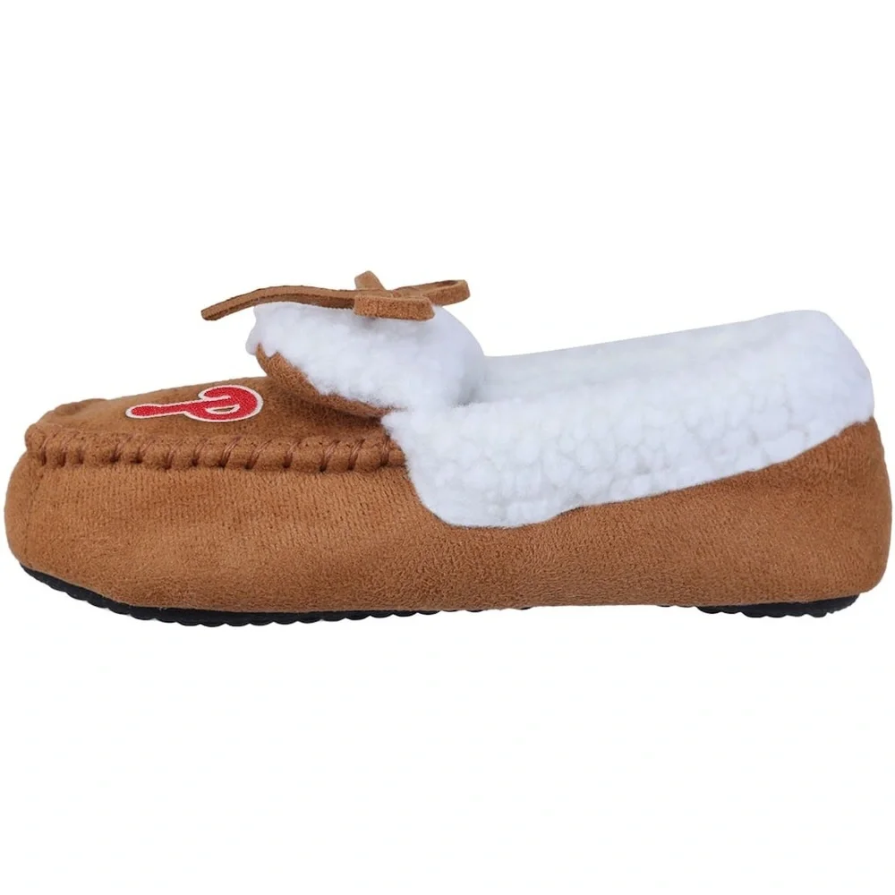 Philadelphia Phillies FOCO Youth Moccasin Slippers M(3-4